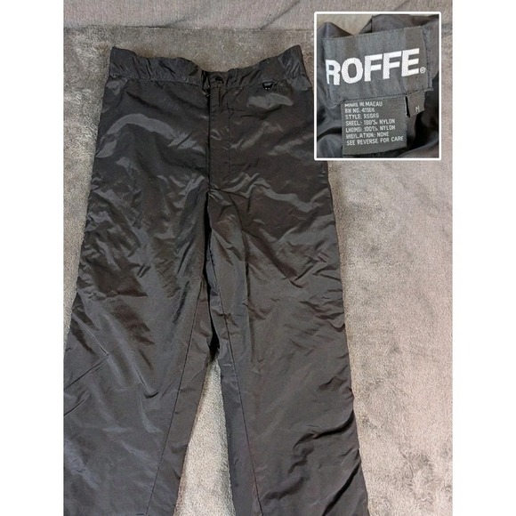 Roffe Other - Vtg Roffe Ski Pants Men's 34 Blue Red  Zip Closure Elastic Ankle USA